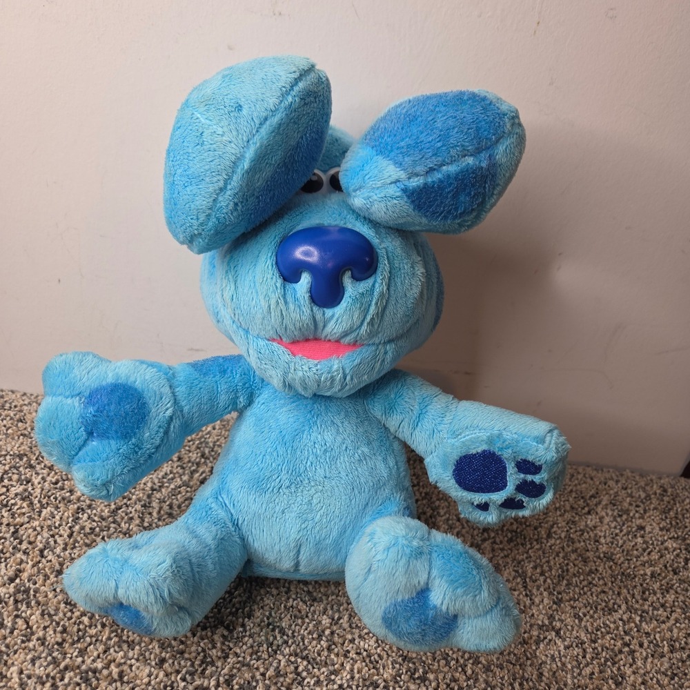 Nickelodeon Blues Clues & You Peek-A-Blue Interactive Plush Toy‎ Blue 49570 2020